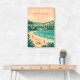 East London Travel Poster East London Travel Poster
