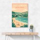 East London Travel Poster East London Travel Poster