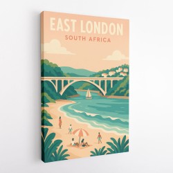 East London Travel Poster