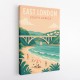 East London Travel Poster East London Travel Poster