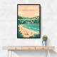 East London Travel Poster East London Travel Poster