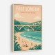 East London Travel Poster East London Travel Poster