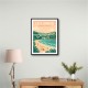 East London Travel Poster East London Travel Poster