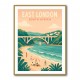 East London Travel Poster East London Travel Poster