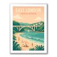 East London Travel Poster East London Travel Poster