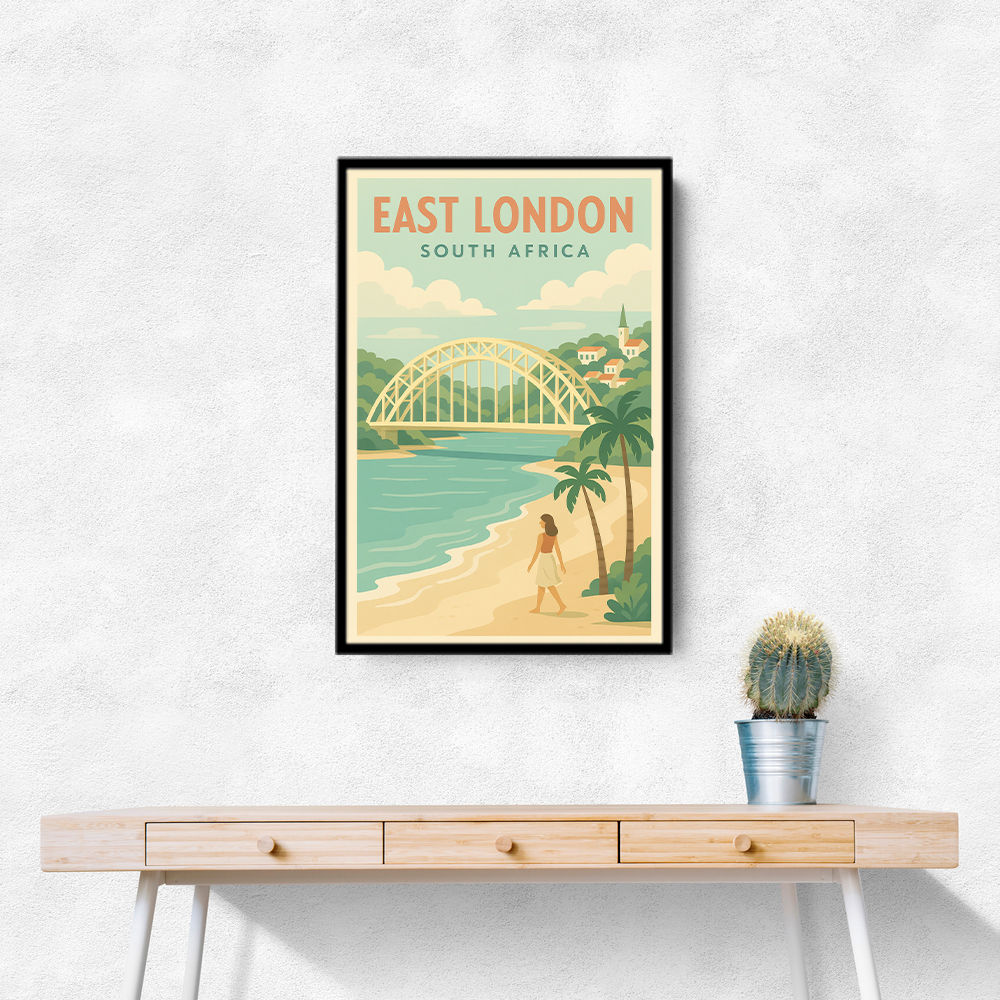 East London Travel Poster 1 East London Travel Poster 1