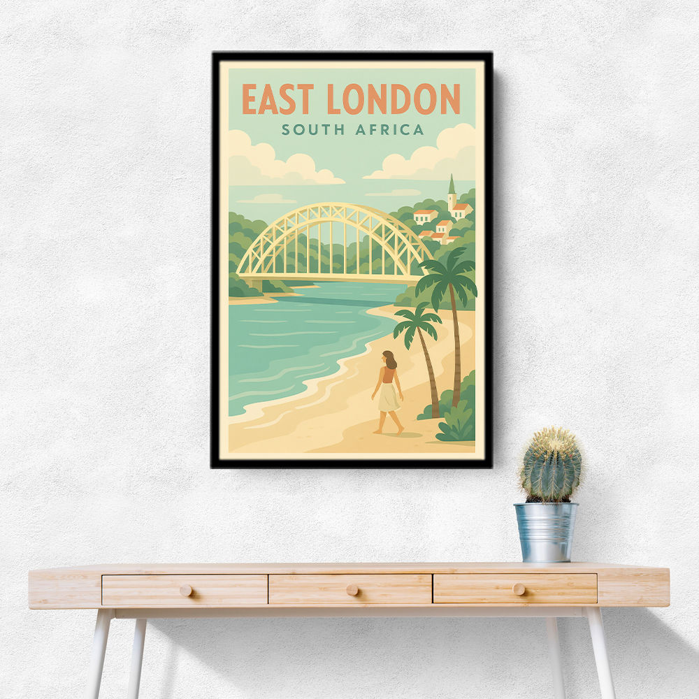 East London Travel Poster 1 East London Travel Poster 1