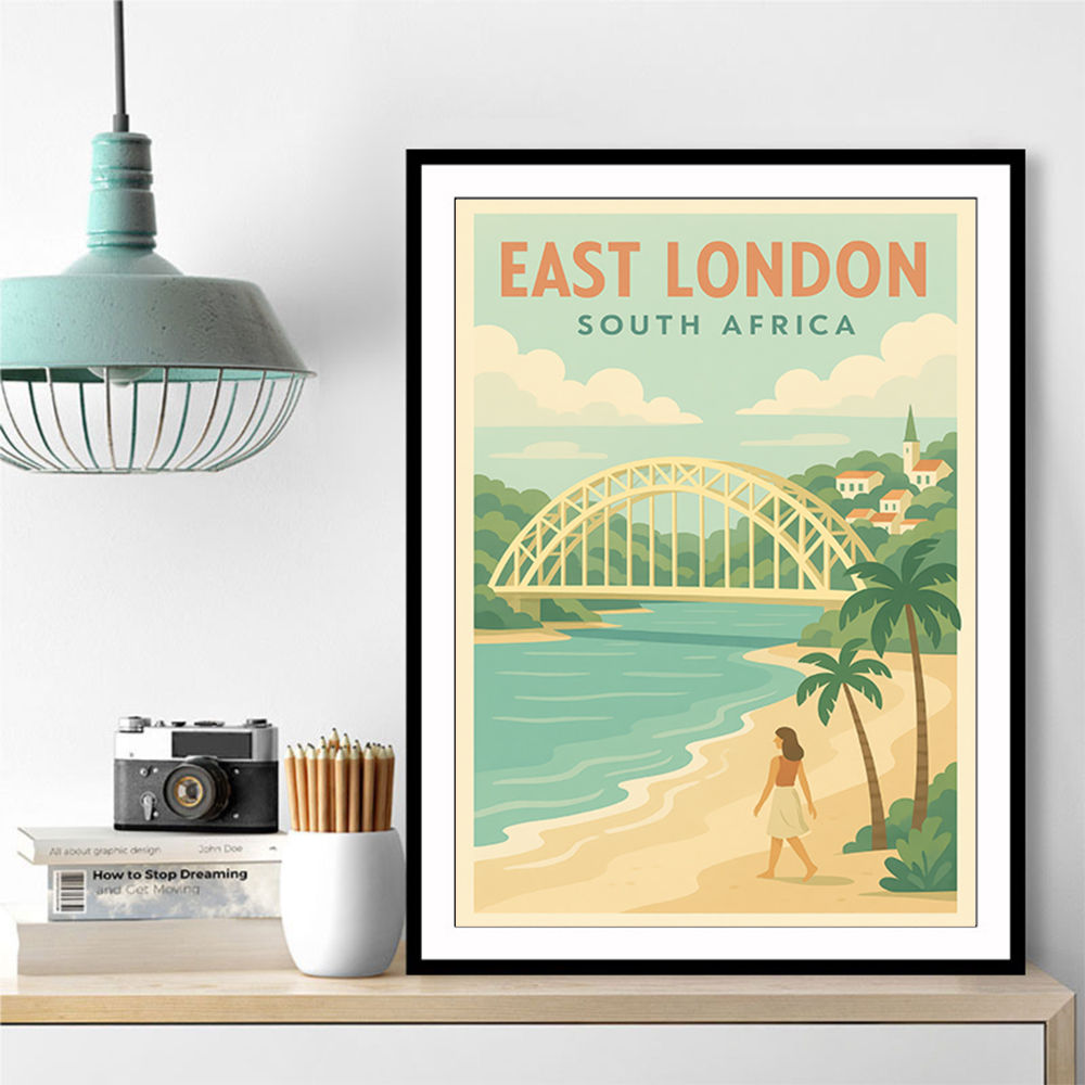 East London Travel Poster 1 East London Travel Poster 1