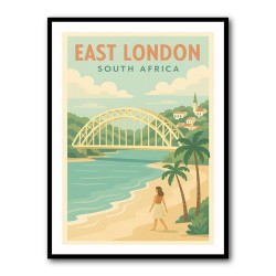 East London Travel Poster 1