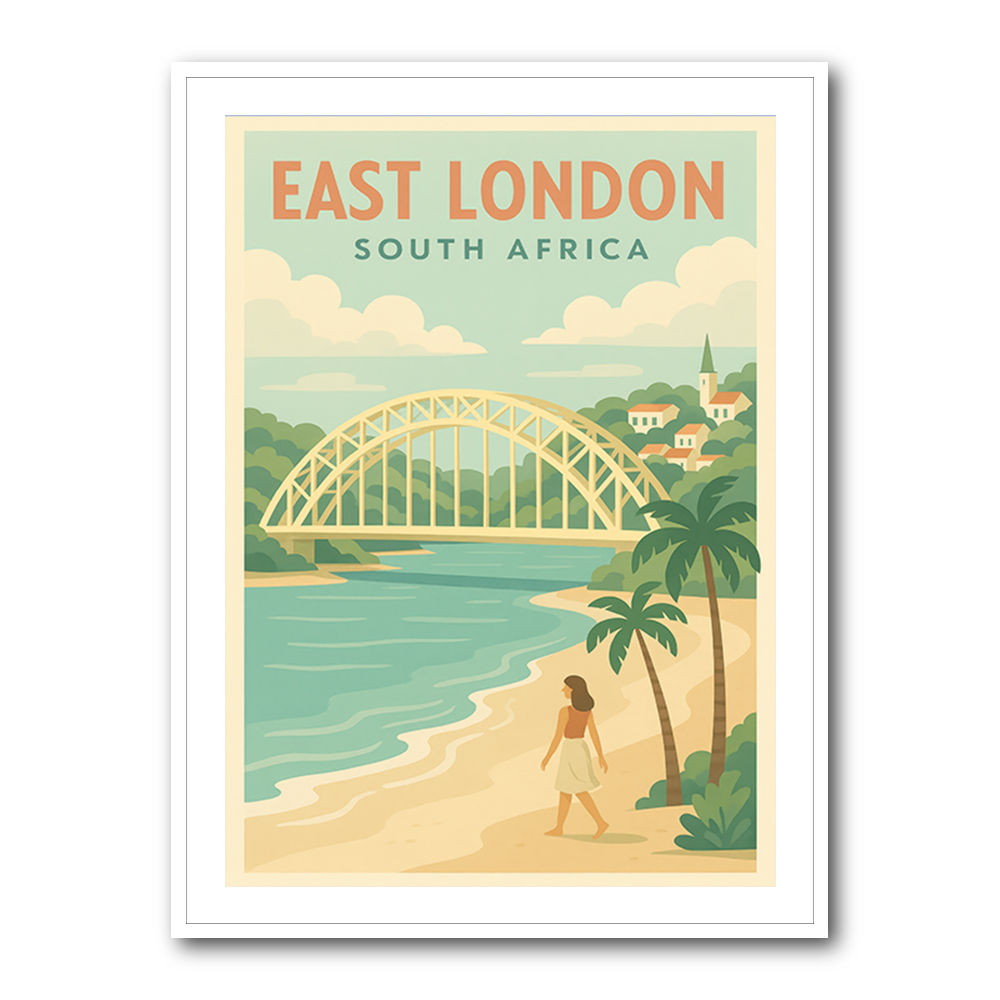 East London Travel Poster 1 East London Travel Poster 1