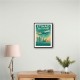 Etihad Abu Dhabi Travel Poster Etihad Abu Dhabi Travel Poster