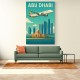 Etihad Abu Dhabi Travel Poster 1 Etihad Abu Dhabi Travel Poster 1
