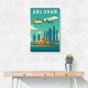 Etihad Abu Dhabi Travel Poster 1 Etihad Abu Dhabi Travel Poster 1