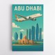 Etihad Abu Dhabi Travel Poster 1 Etihad Abu Dhabi Travel Poster 1