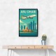 Etihad Abu Dhabi Travel Poster 1 Etihad Abu Dhabi Travel Poster 1