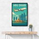 Etihad Abu Dhabi Travel Poster 1 Etihad Abu Dhabi Travel Poster 1