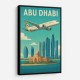 Etihad Abu Dhabi Travel Poster 1 Etihad Abu Dhabi Travel Poster 1