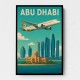 Etihad Abu Dhabi Travel Poster 1 Etihad Abu Dhabi Travel Poster 1