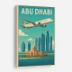 Etihad Abu Dhabi Travel Poster 1 Etihad Abu Dhabi Travel Poster 1