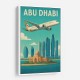 Etihad Abu Dhabi Travel Poster 1 Etihad Abu Dhabi Travel Poster 1