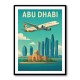 Etihad Abu Dhabi Travel Poster 1 Etihad Abu Dhabi Travel Poster 1