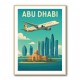 Etihad Abu Dhabi Travel Poster 1 Etihad Abu Dhabi Travel Poster 1