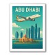 Etihad Abu Dhabi Travel Poster 1 Etihad Abu Dhabi Travel Poster 1