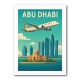 Etihad Abu Dhabi Travel Poster 1 Etihad Abu Dhabi Travel Poster 1