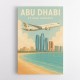 Etihad Abu Dhabi Travel Poster 2 Etihad Abu Dhabi Travel Poster 2