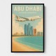 Etihad Abu Dhabi Travel Poster 2 Etihad Abu Dhabi Travel Poster 2