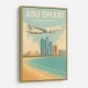 Etihad Abu Dhabi Travel Poster 2 Etihad Abu Dhabi Travel Poster 2