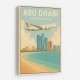 Etihad Abu Dhabi Travel Poster 2 Etihad Abu Dhabi Travel Poster 2