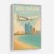 Etihad Abu Dhabi Travel Poster 2 Etihad Abu Dhabi Travel Poster 2