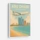 Etihad Abu Dhabi Travel Poster 2 Etihad Abu Dhabi Travel Poster 2