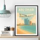 Etihad Abu Dhabi Travel Poster 2 Etihad Abu Dhabi Travel Poster 2