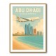 Etihad Abu Dhabi Travel Poster 2 Etihad Abu Dhabi Travel Poster 2