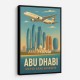Etihad Abu Dhabi Travel Poster 3 Etihad Abu Dhabi Travel Poster 3