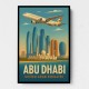 Etihad Abu Dhabi Travel Poster 3 Etihad Abu Dhabi Travel Poster 3