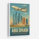 Etihad Abu Dhabi Travel Poster 3 Etihad Abu Dhabi Travel Poster 3