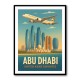 Etihad Abu Dhabi Travel Poster 3 Etihad Abu Dhabi Travel Poster 3