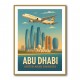 Etihad Abu Dhabi Travel Poster 3 Etihad Abu Dhabi Travel Poster 3
