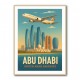Etihad Abu Dhabi Travel Poster 3 Etihad Abu Dhabi Travel Poster 3