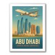 Etihad Abu Dhabi Travel Poster 3 Etihad Abu Dhabi Travel Poster 3