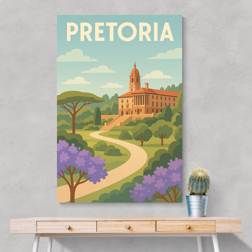 Explore Pretoria Travel Poster Explore Pretoria Travel Poster