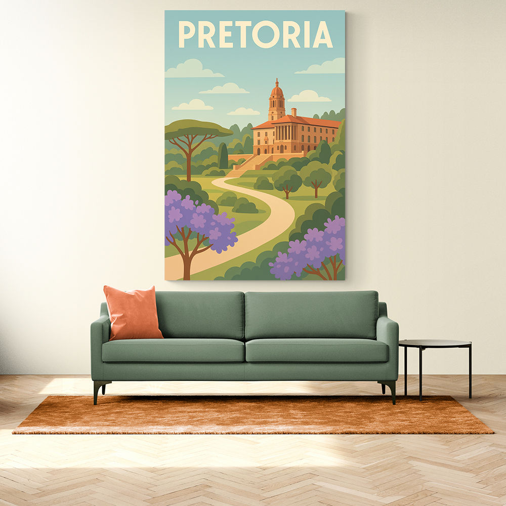Explore Pretoria Travel Poster Explore Pretoria Travel Poster