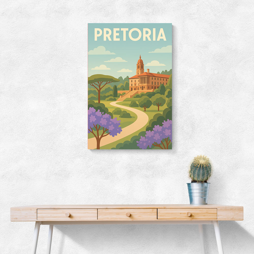 Explore Pretoria Travel Poster Explore Pretoria Travel Poster