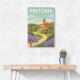 Explore Pretoria Travel Poster Explore Pretoria Travel Poster