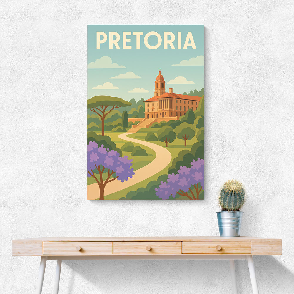 Explore Pretoria Travel Poster Explore Pretoria Travel Poster