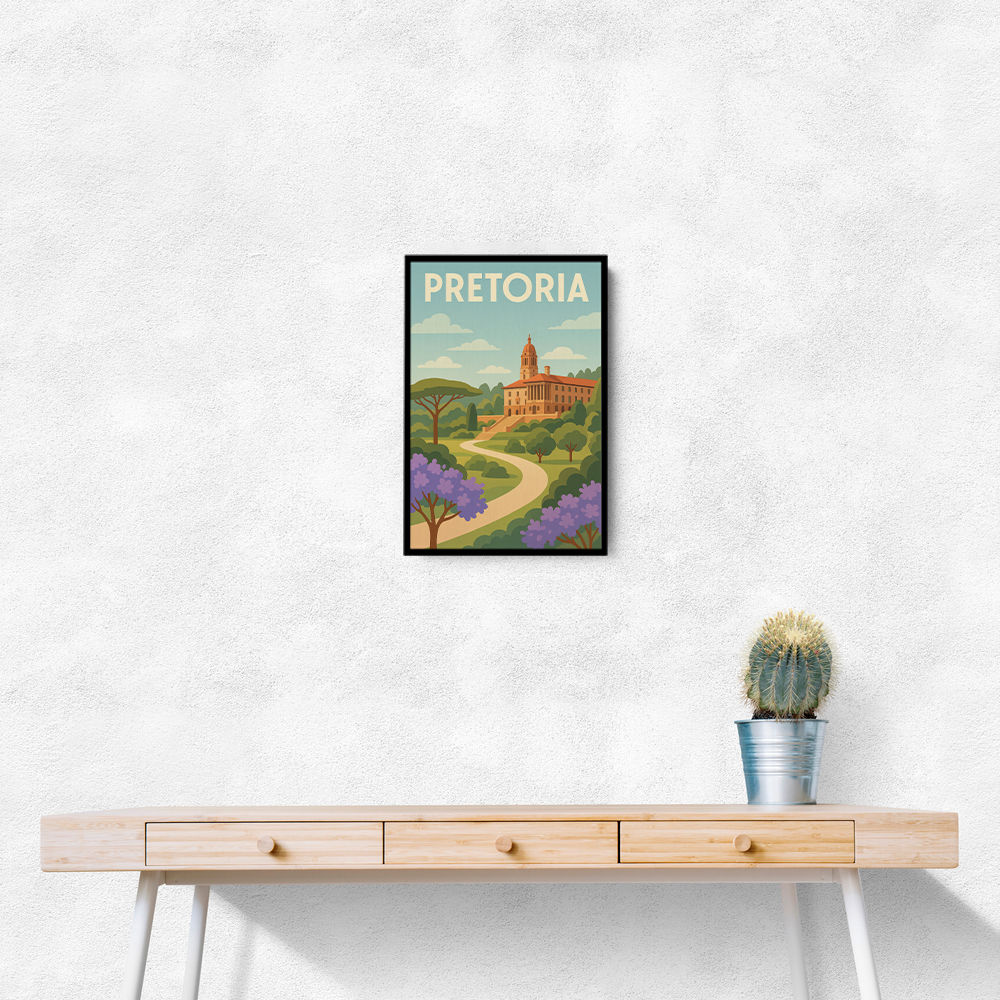 Explore Pretoria Travel Poster Explore Pretoria Travel Poster