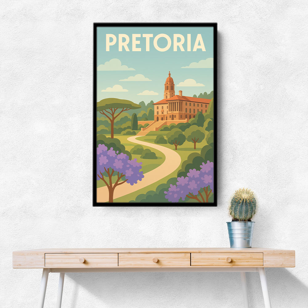 Explore Pretoria Travel Poster Explore Pretoria Travel Poster